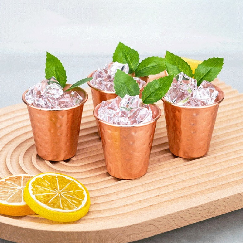 Mule Copper Mug - 1pc 70ml Copper Vintage Style Moscow