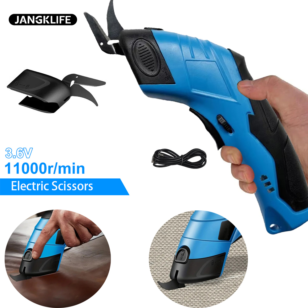Home Bar Supplies - JANGKLIFE DIY Electric Scissors Cloth Cutting