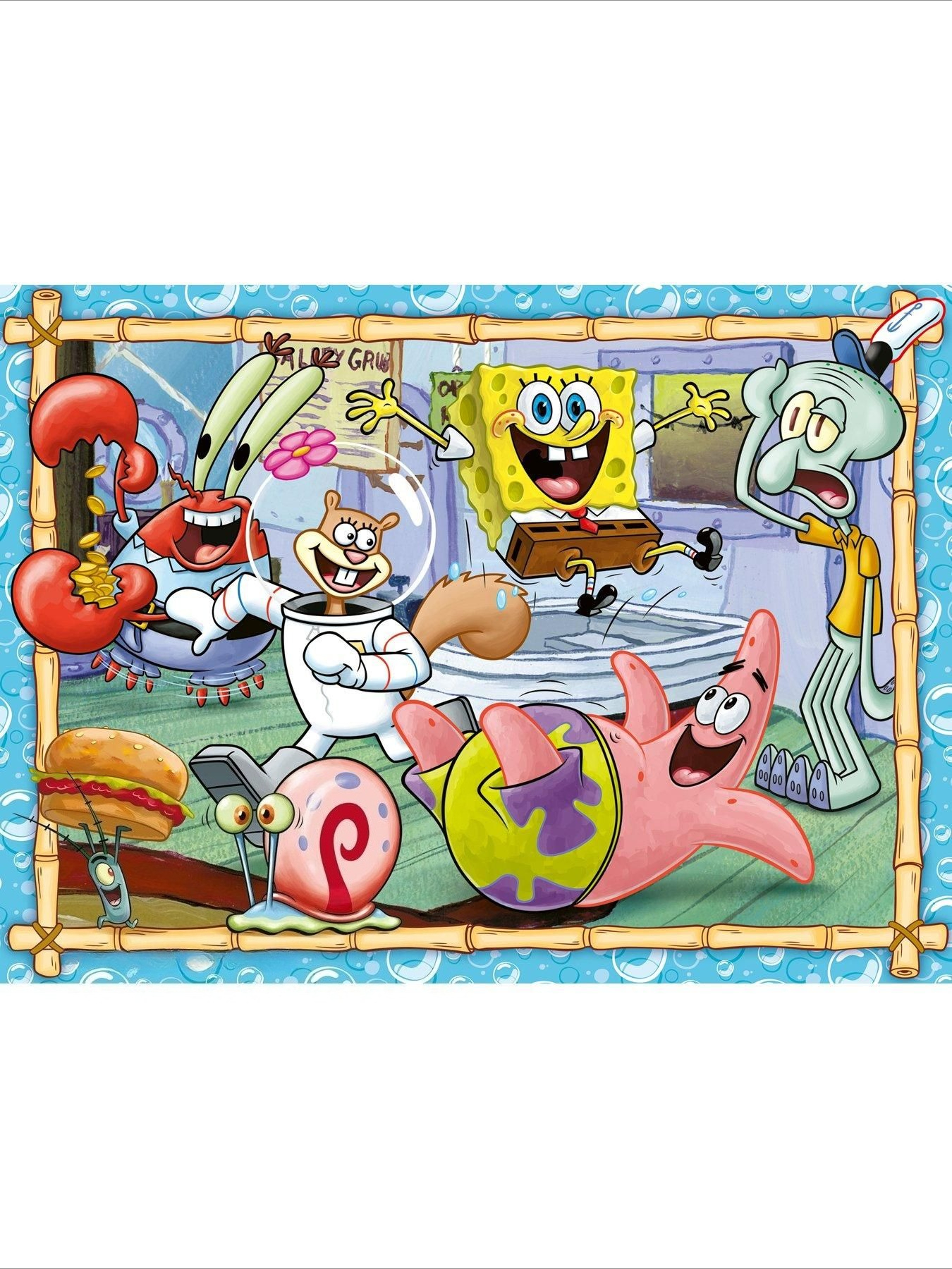 Home Bar Set - 5D DIY Square&Round Diamond Anime SpongeBob