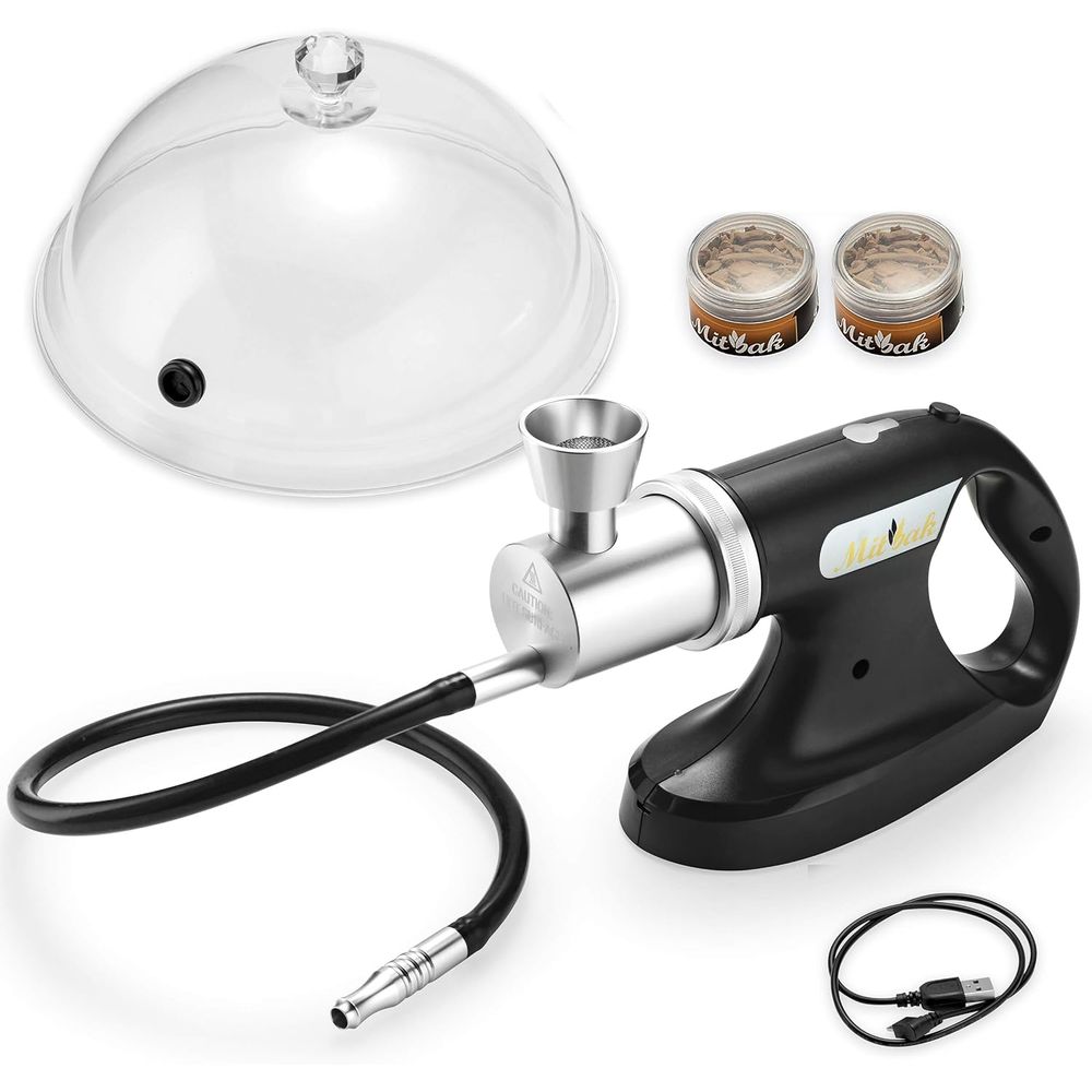 Portable Smoking Kit with Dome - Smoking Gun Kit ulasan dan harga