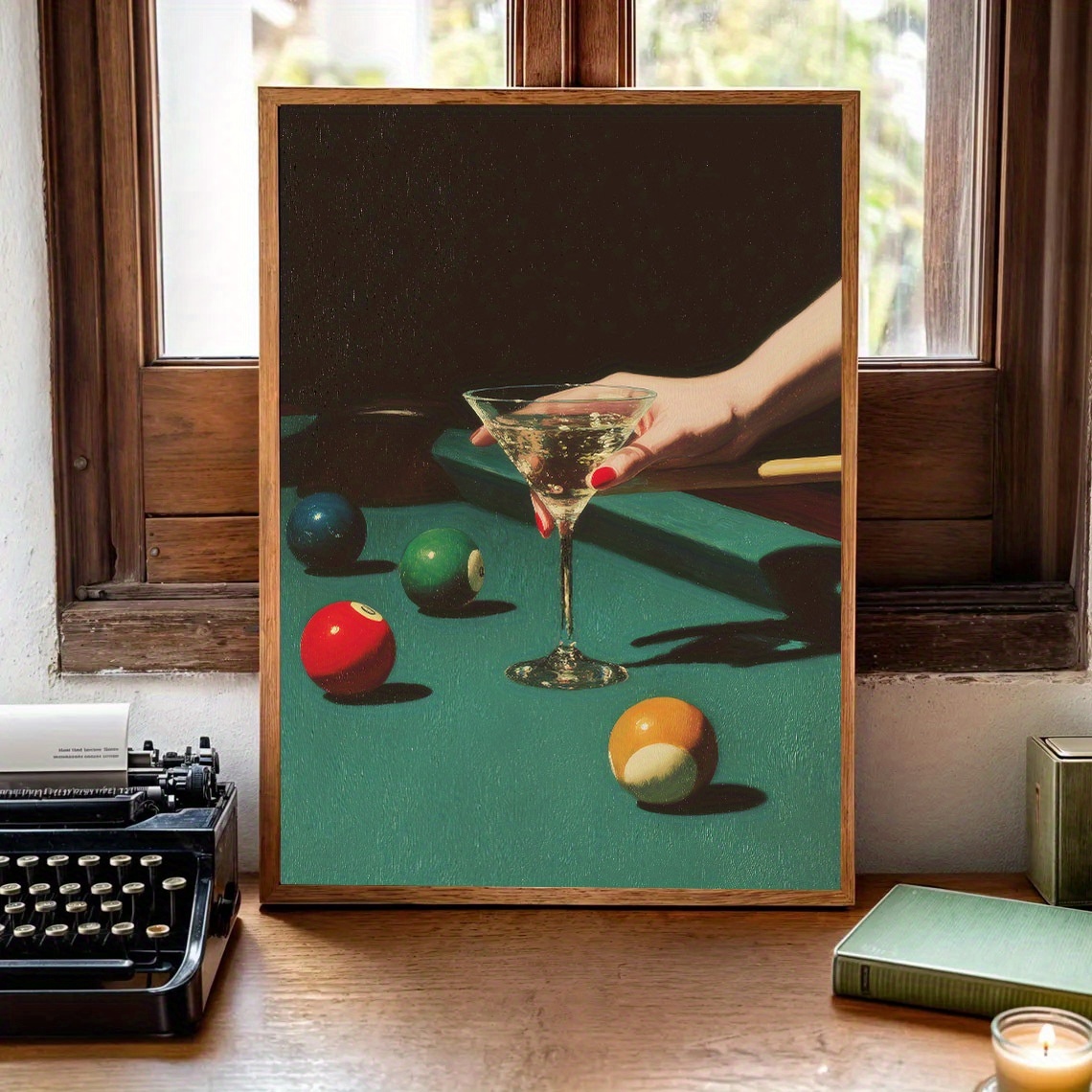 1pc Vintage Billiards Cocktail - Home Bar Set ulasan dan harga