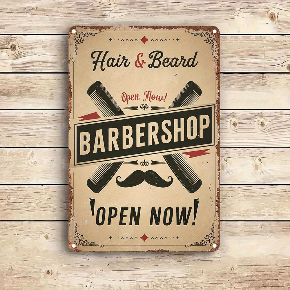Vintage Barbershop Sign - Retr - Home Barbershop ulasan dan harga