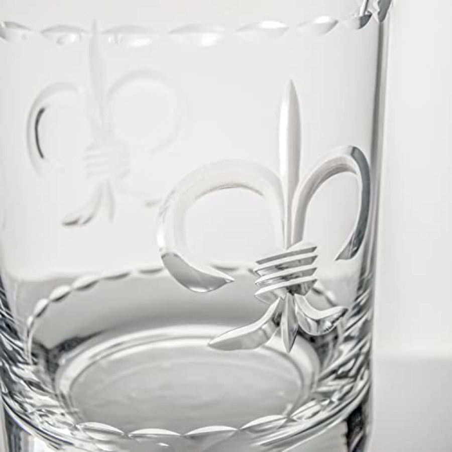 Fleur De Lis Double Old Fashio - Old Fashioned Glass ulasan dan harga