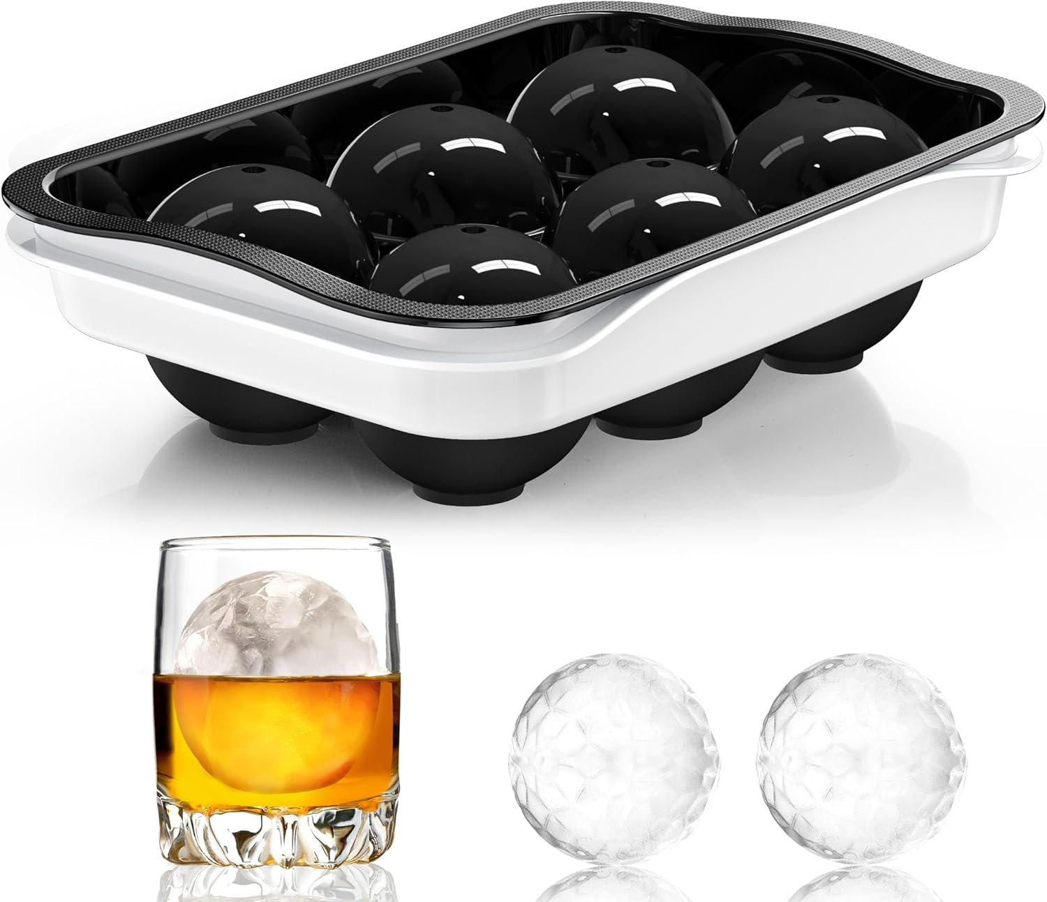 2.2 Inch Round Ice Cube Mold w - Ice Mold Sphere ulasan dan harga