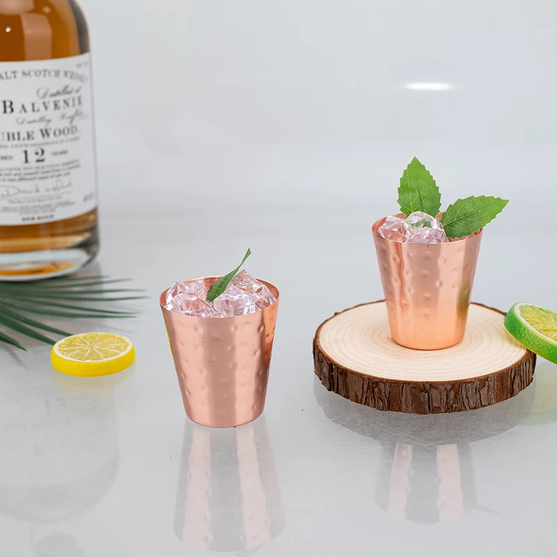 4Pcs New 100% Copper Cups Pure - Mule Copper Mug ulasan dan harga