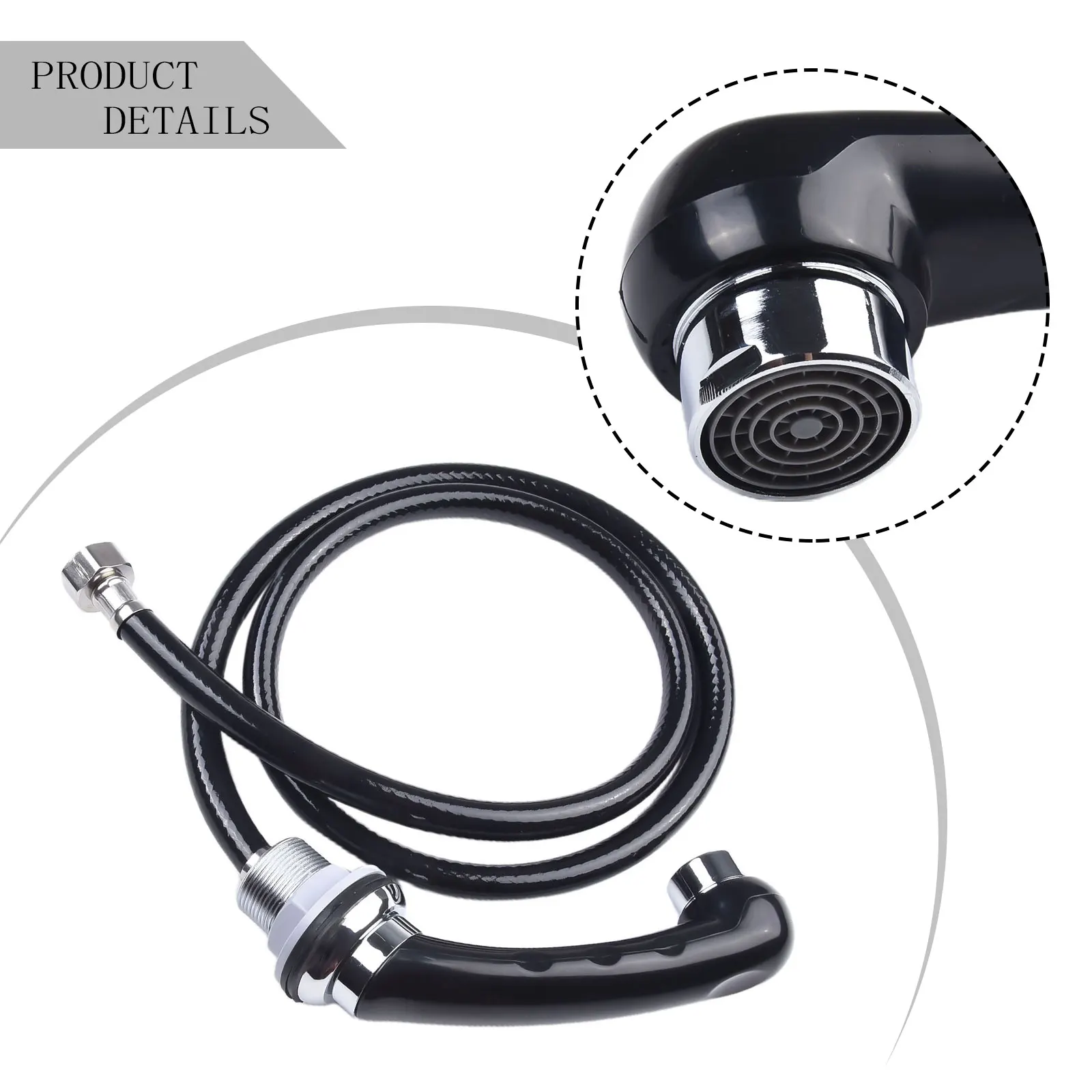 1Pc Shower Head With Hose Sham - Home Bar Sink ulasan dan harga