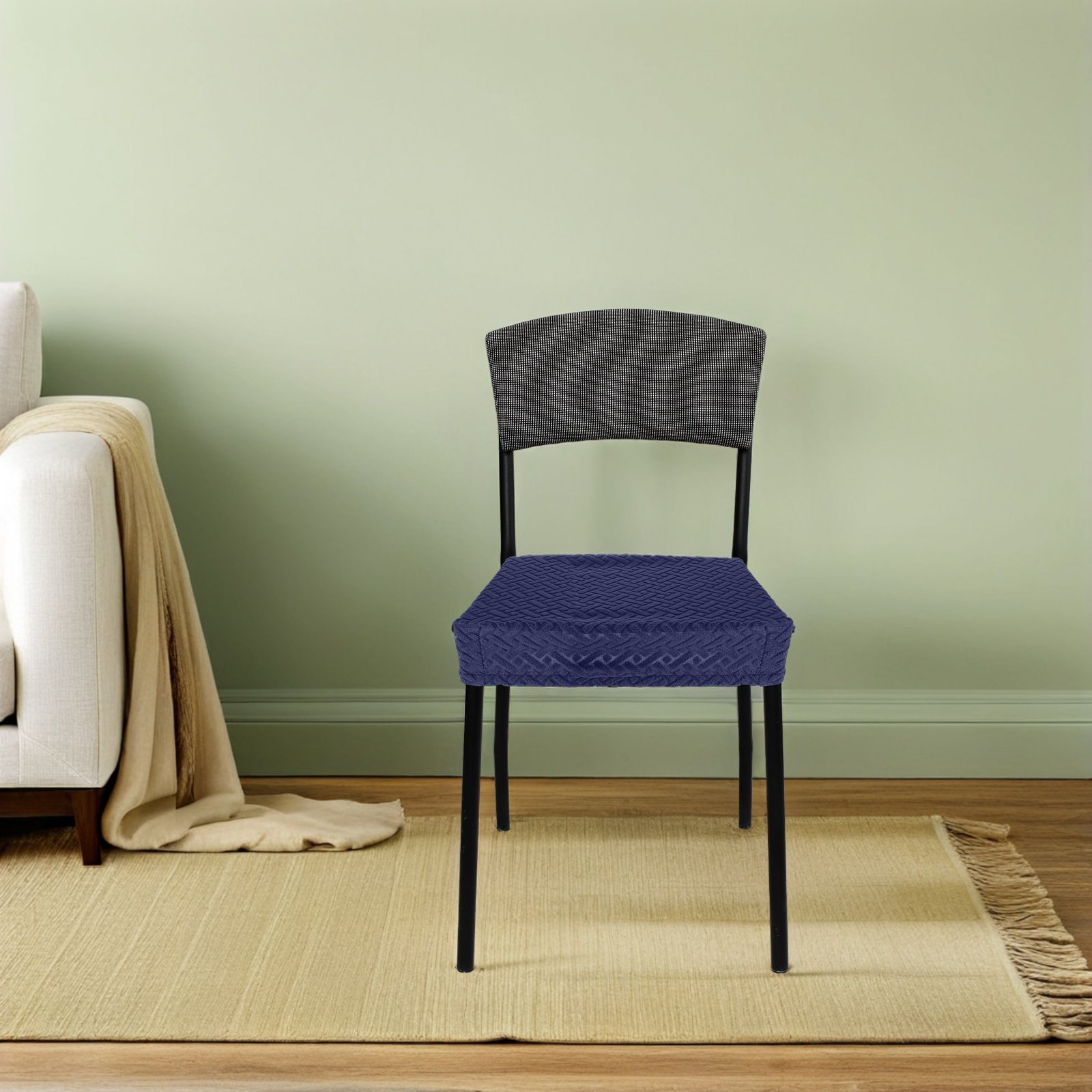 Rectangle Stool Cover Elastic  - Home Bar And Counter ulasan dan harga