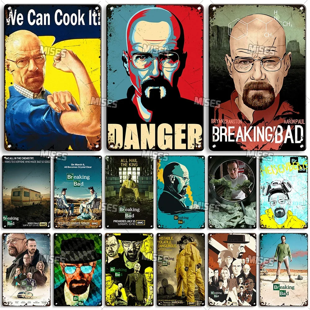 Breaking Bad Classic TV Metal  - Home Bar Set ulasan dan harga