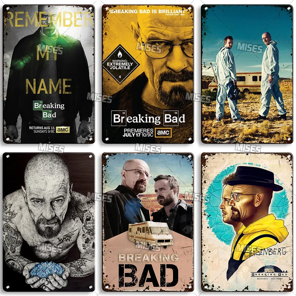 Breaking Bad Classic TV Metal  - Home Bar Set ulasan dan harga