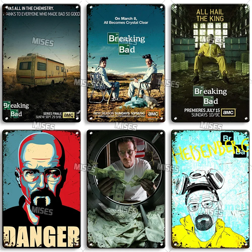 Breaking Bad Classic TV Metal  - Home Bar Set ulasan dan harga