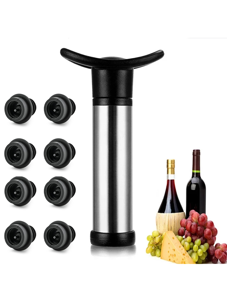 Wine Stoppers for Wine Saver V - Wine Preservation Pump ulasan dan harga