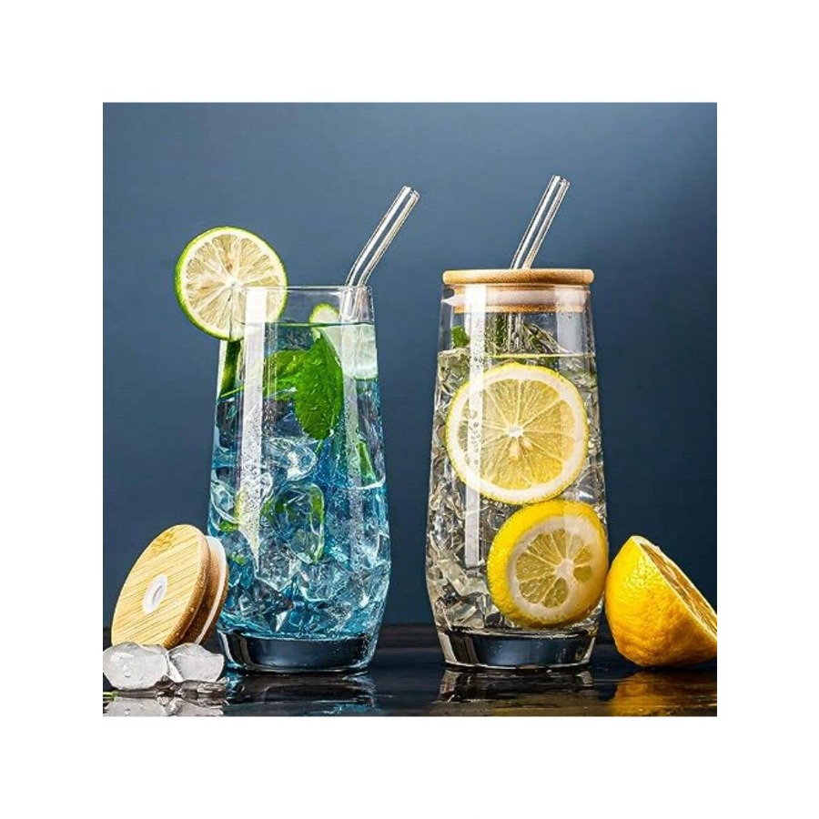 DDrinking Glasses Crystal High - Highball Glass Set ulasan dan harga