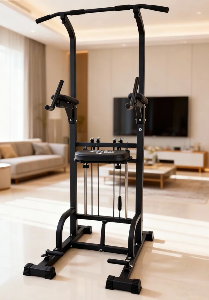 Power Tower Pull-Up Dip Statio - Home Bar Setup ulasan dan harga