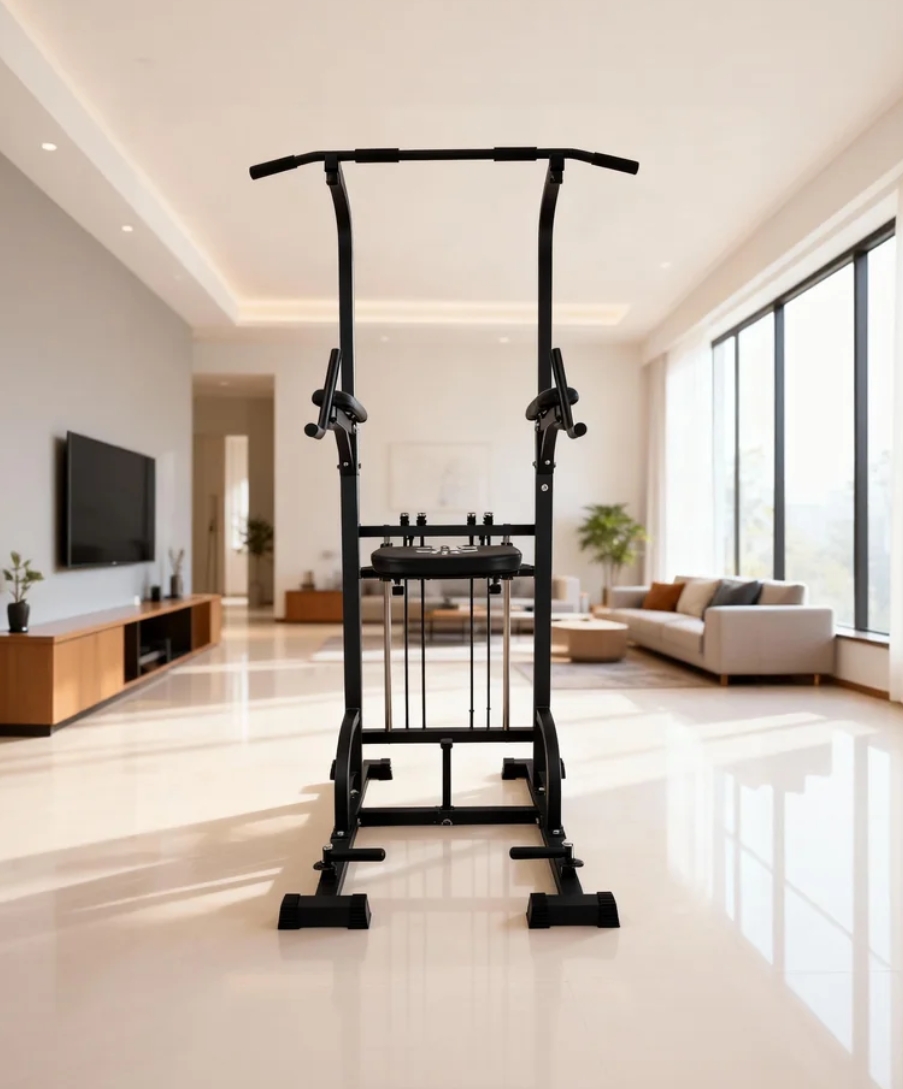 Power Tower Pull-Up Dip Statio - Home Bar Setup ulasan dan harga