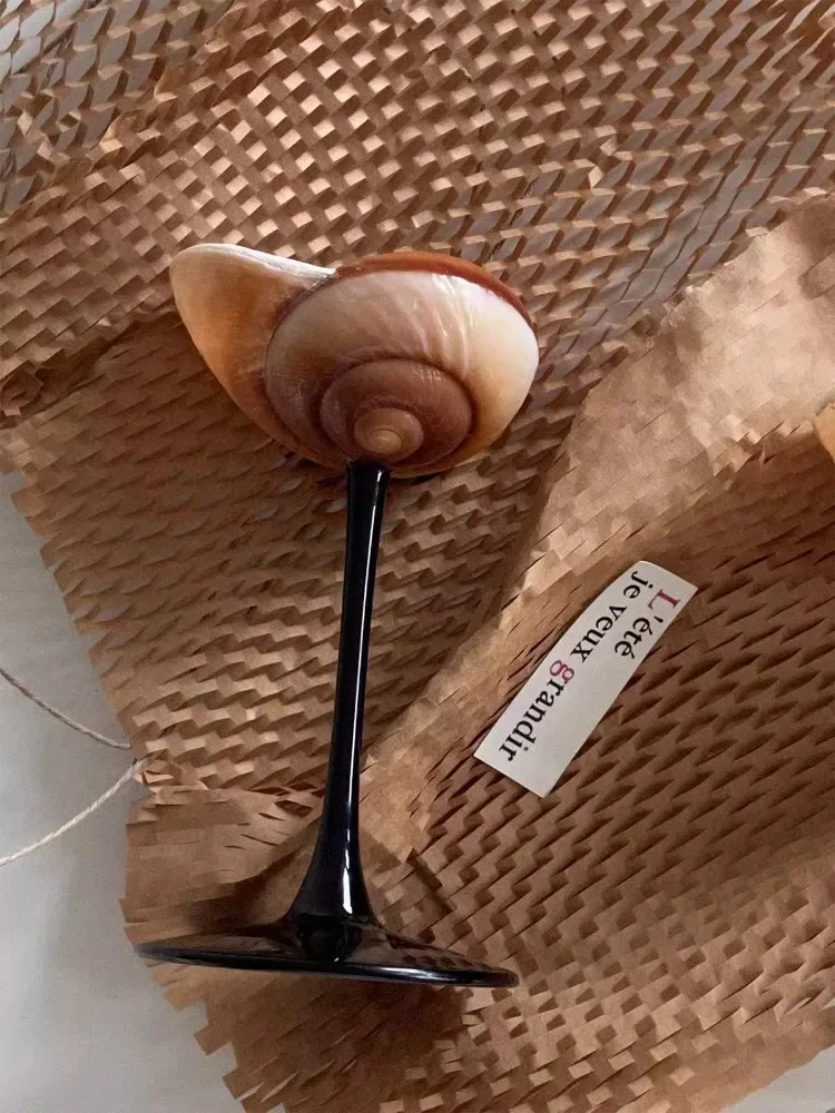 Natural Conch Wine Glass Bar a - Home Bar Setup ulasan dan harga