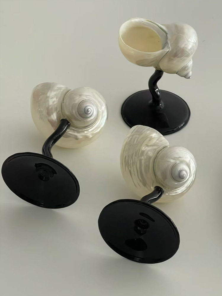 Natural Conch Wine Glass Bar a - Home Bar Setup ulasan dan harga