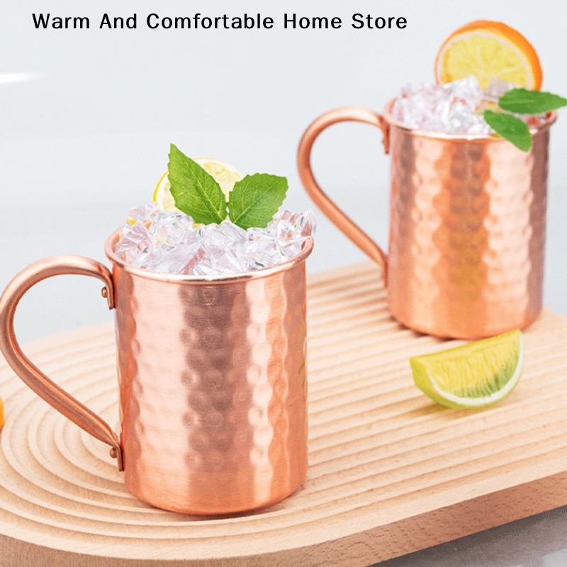 【SE】400ml Pure Copper Moscow M - Mule Copper Mug ulasan dan harga
