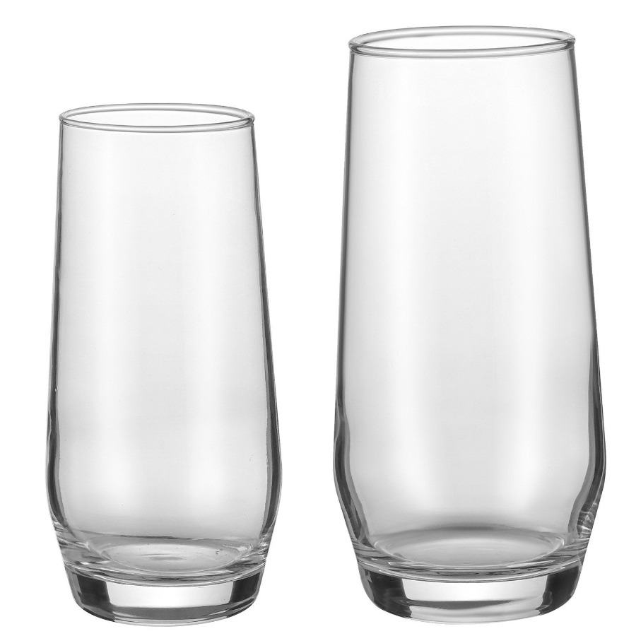 Drinking Glasses Set, 16-Piece - Highball Glass Set ulasan dan harga