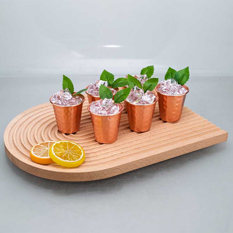 Hammered Pure Copper Shot Glas - Mule Copper Mug ulasan dan harga
