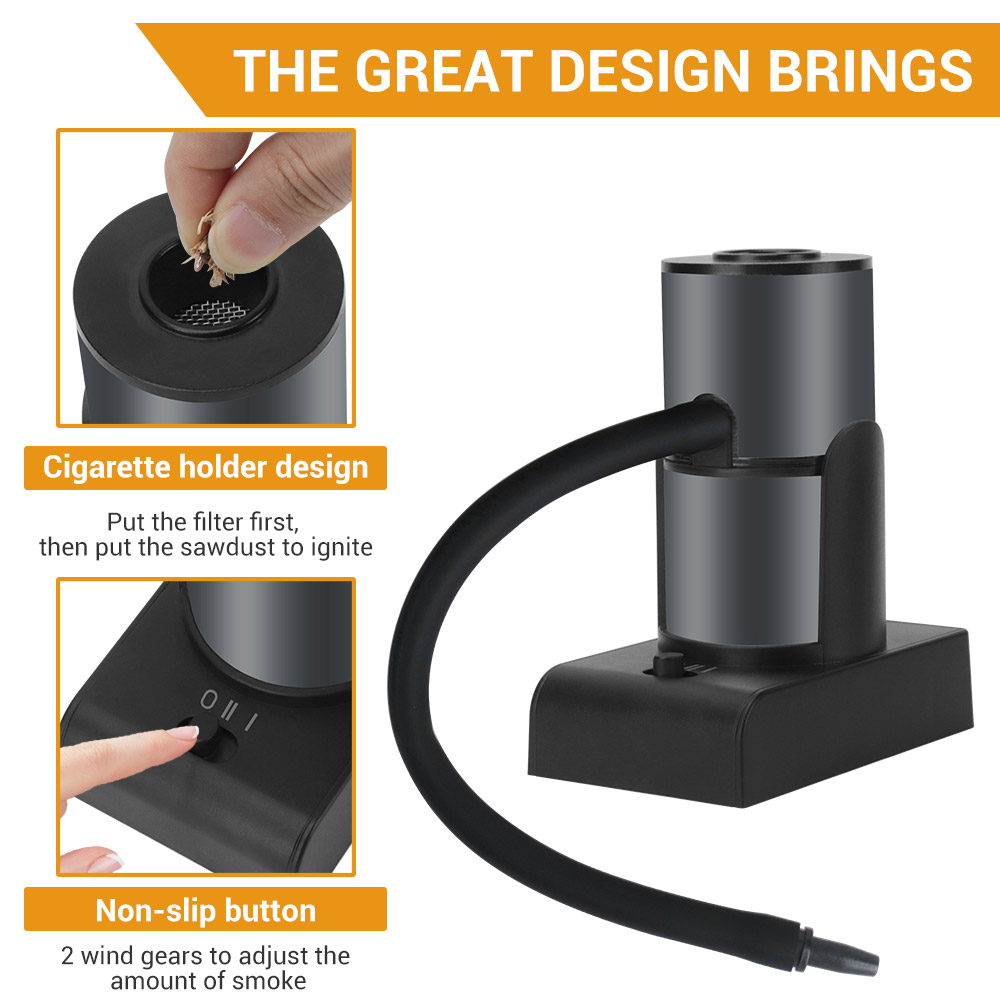 BORUiT Portable Food Cold Smok - Smoking Gun Kit ulasan dan harga