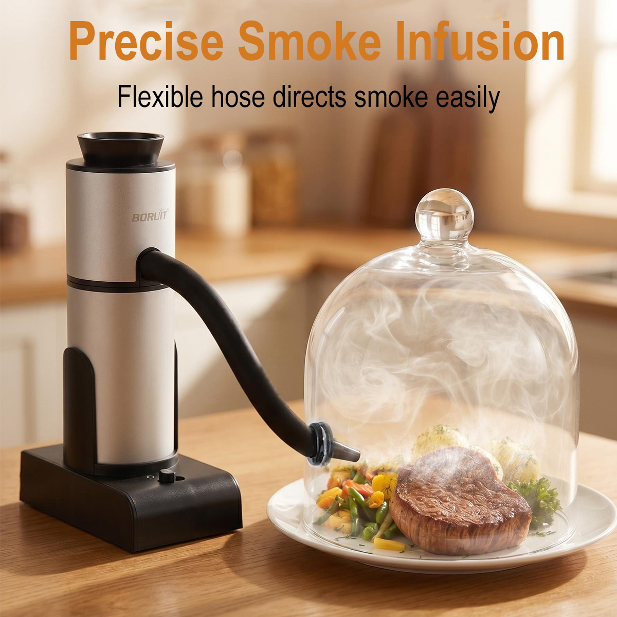 BORUiT SK303 Portable Food Col - Smoking Gun Kit ulasan dan harga