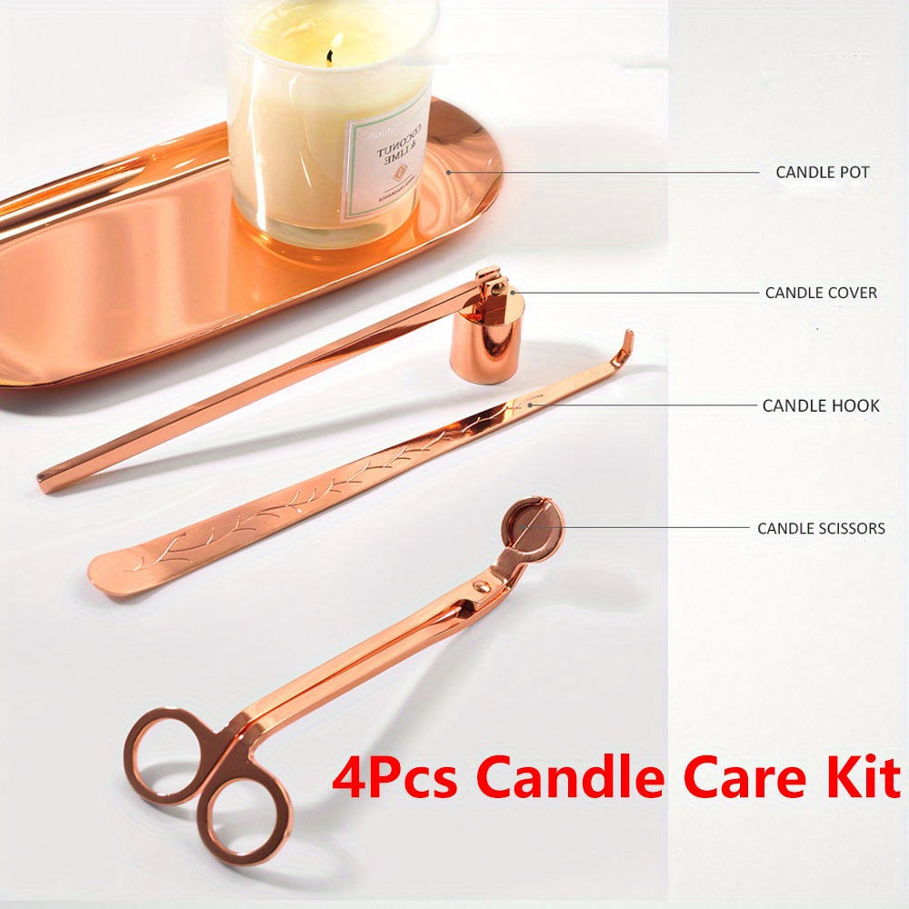 4pcs/set Luxury Candle Care Ki - Home Barbershop ulasan dan harga