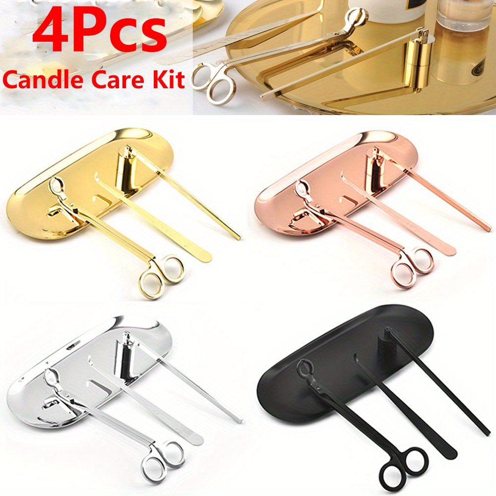 4pcs/set Luxury Candle Care Ki - Home Barbershop ulasan dan harga