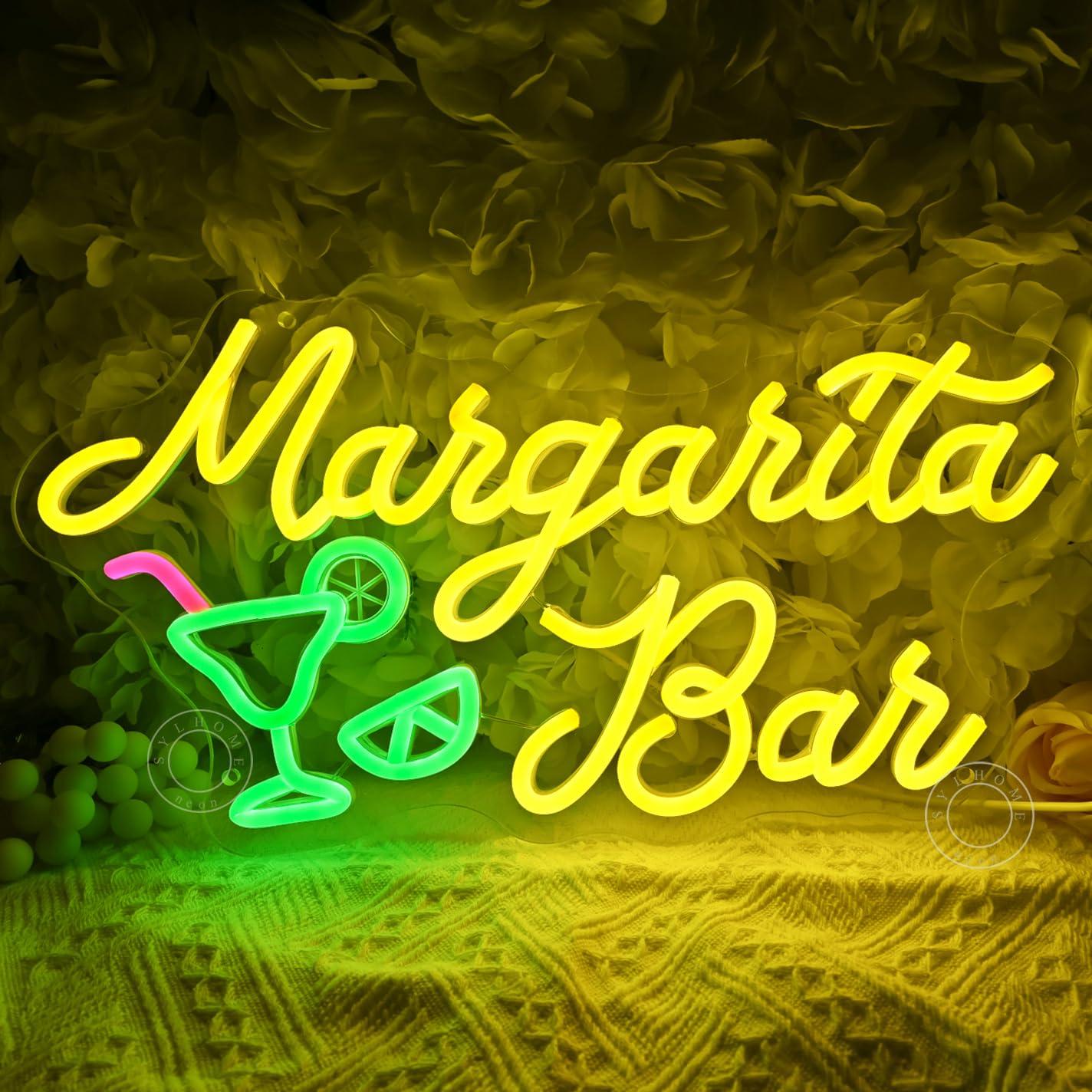 Margarita Bar Neon Sign Dimmab - Home Bar And Restaurant ulasan dan harga