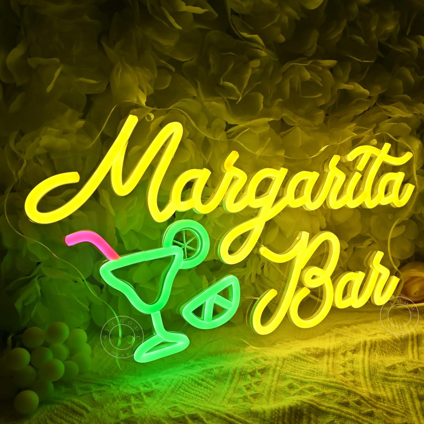 Margarita Bar Neon Sign Dimmab - Home Bar And Restaurant ulasan dan harga