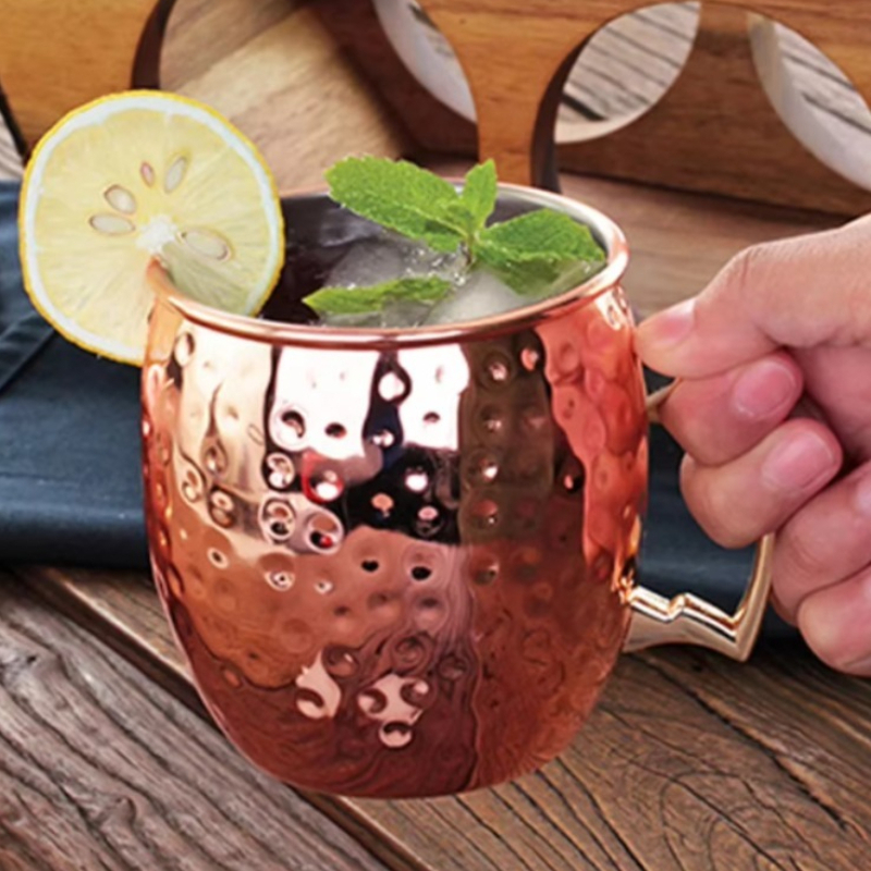 530ml Cocktail Wine Cup Moscow - Mule Copper Mug ulasan dan harga