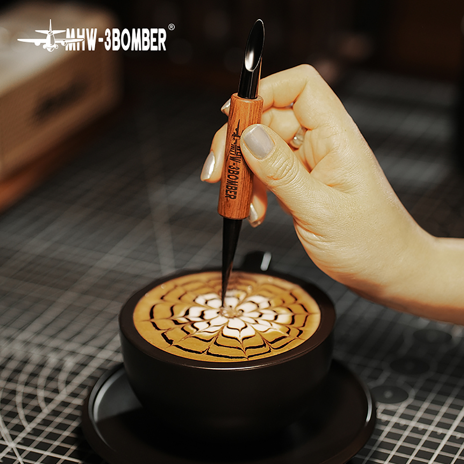 MHW-3BOMBER Espresso Art Latte - Home Bar Supplies ulasan dan harga