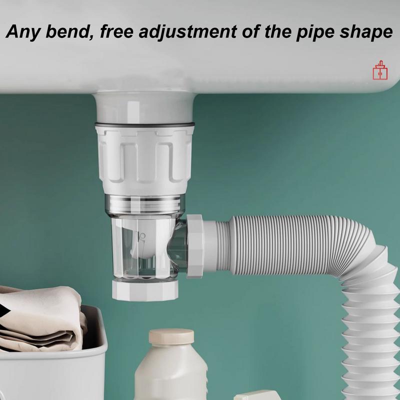 Telescoping Anti-odor Drain Pi - Home Bar Sink ulasan dan harga