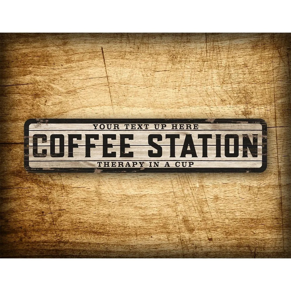 Custom Text Logo Weathered Woo - Home Bar Setup ulasan dan harga