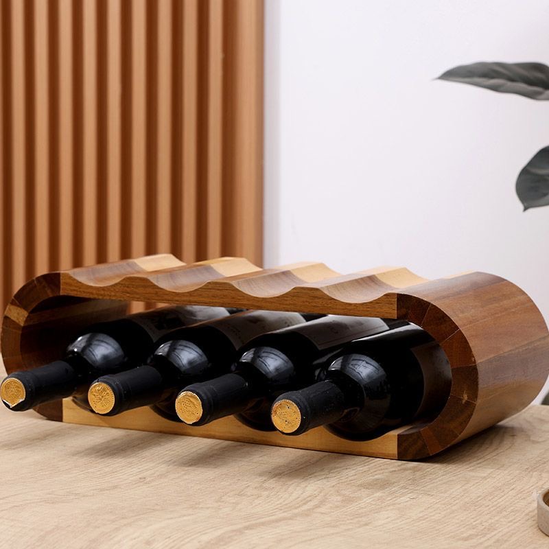 Wooden Double-layer Red Wine D - Home Bar Setup ulasan dan harga