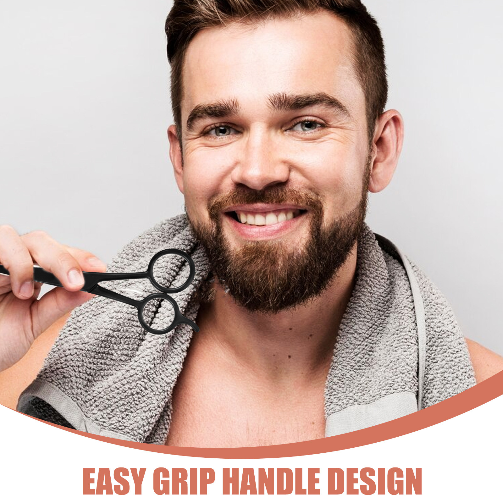 1Set Beard Shears Kit Stainles - Home Barbershop ulasan dan harga