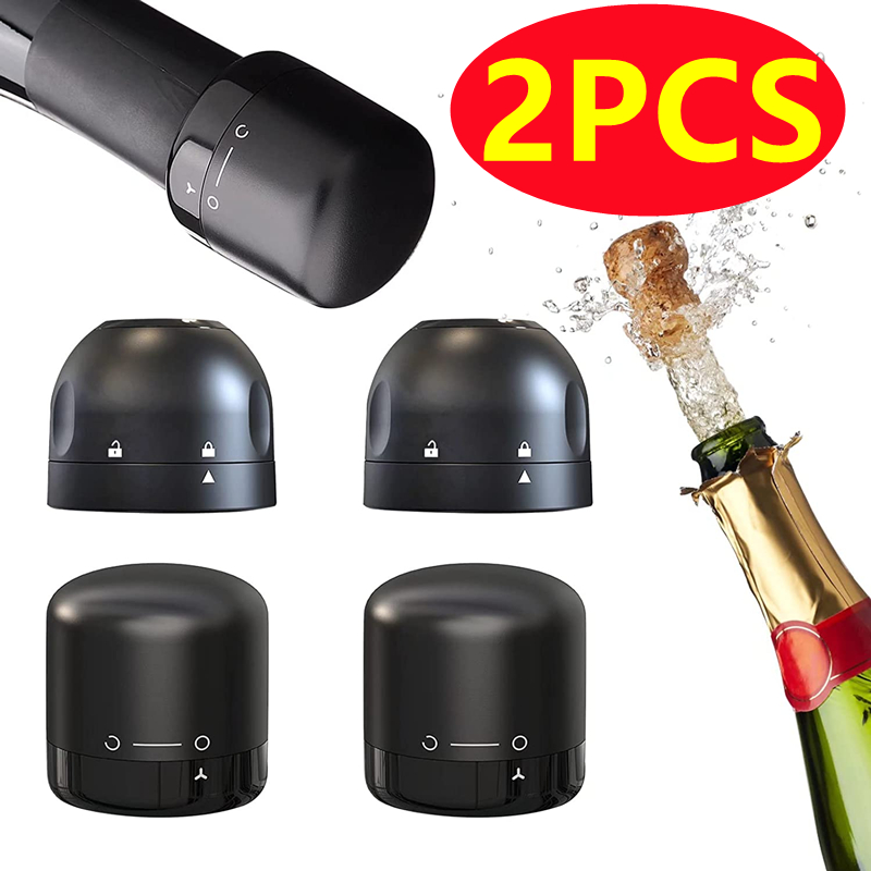 New 2PCS Vacuum Red Wine Bottl - Wine Preservation Pump ulasan dan harga