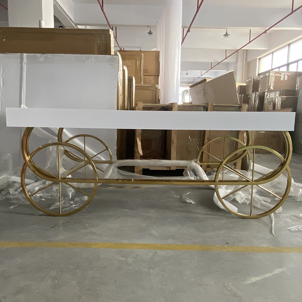 Custom Event Candy Cart with G - Bar Cart Gold ulasan dan harga