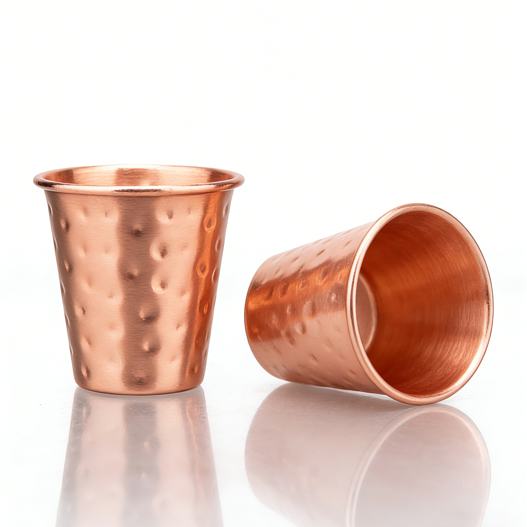 6cs 8Pcs New 100% Copper Cups  - Mule Copper Mug ulasan dan harga