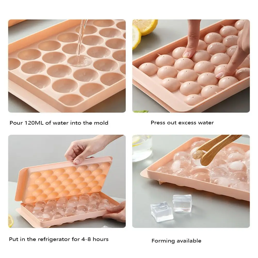 Mini Ice Cube Trays  Tiny Ice  - Ice Mold Sphere ulasan dan harga