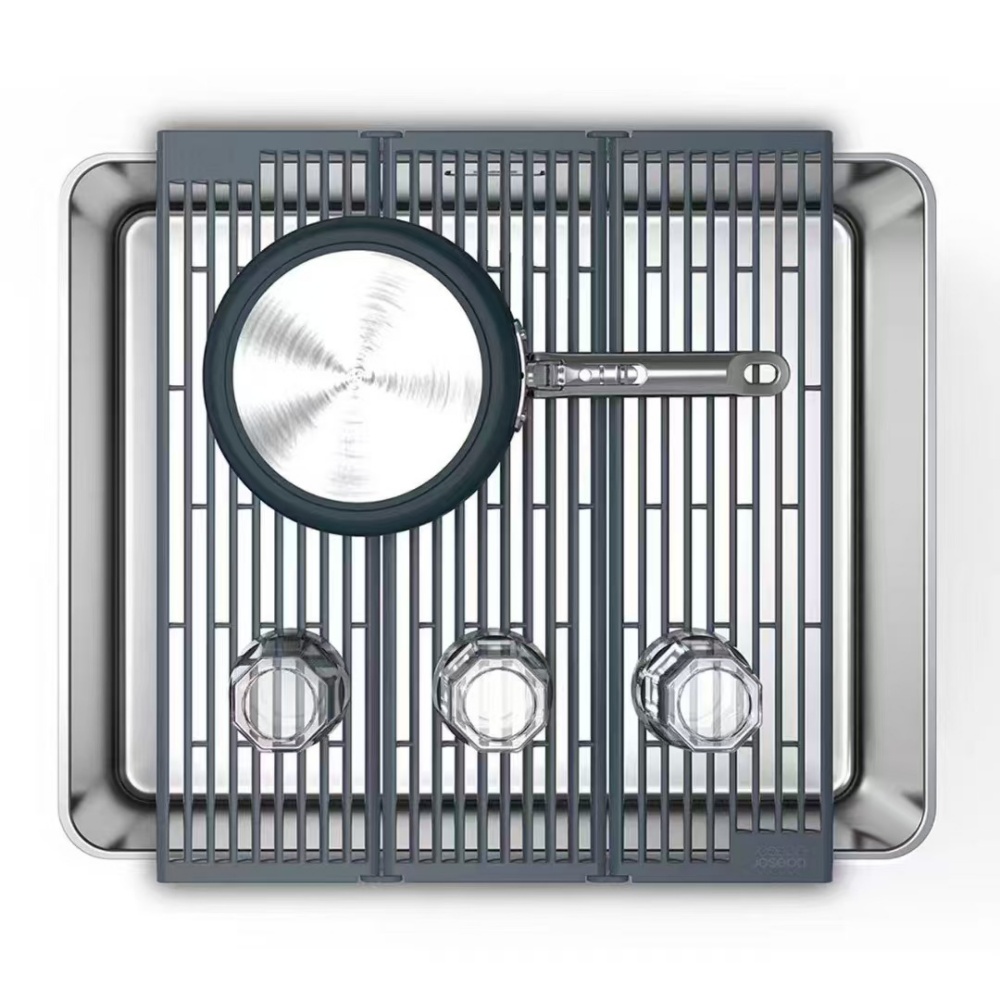 1pc Black Foldable Kitchen Sin - Home Bar Sink ulasan dan harga