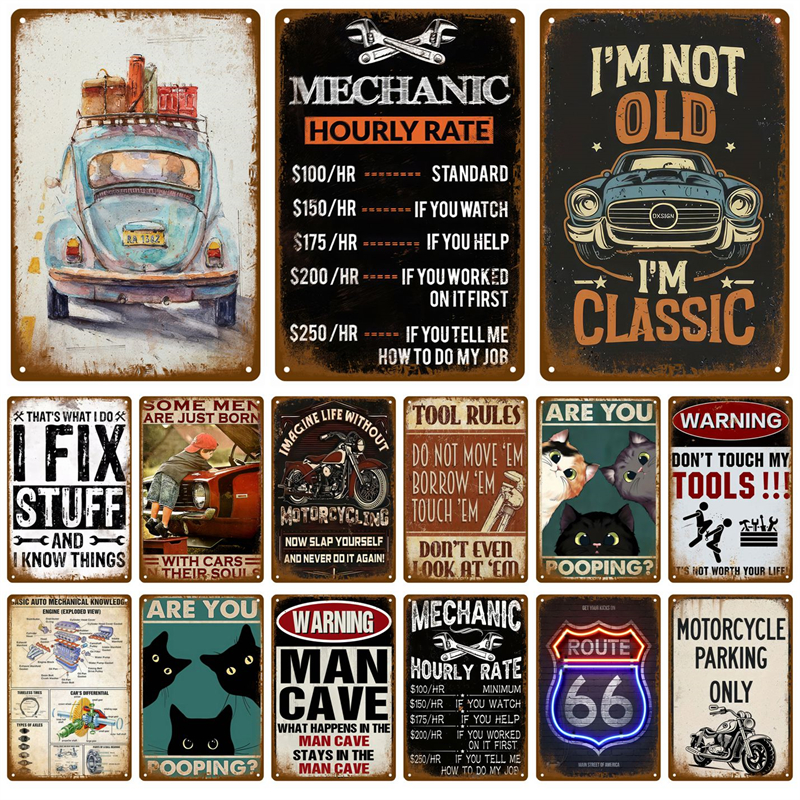 Vintage Metal Plate Tin Sign P - Home Bar Set ulasan dan harga