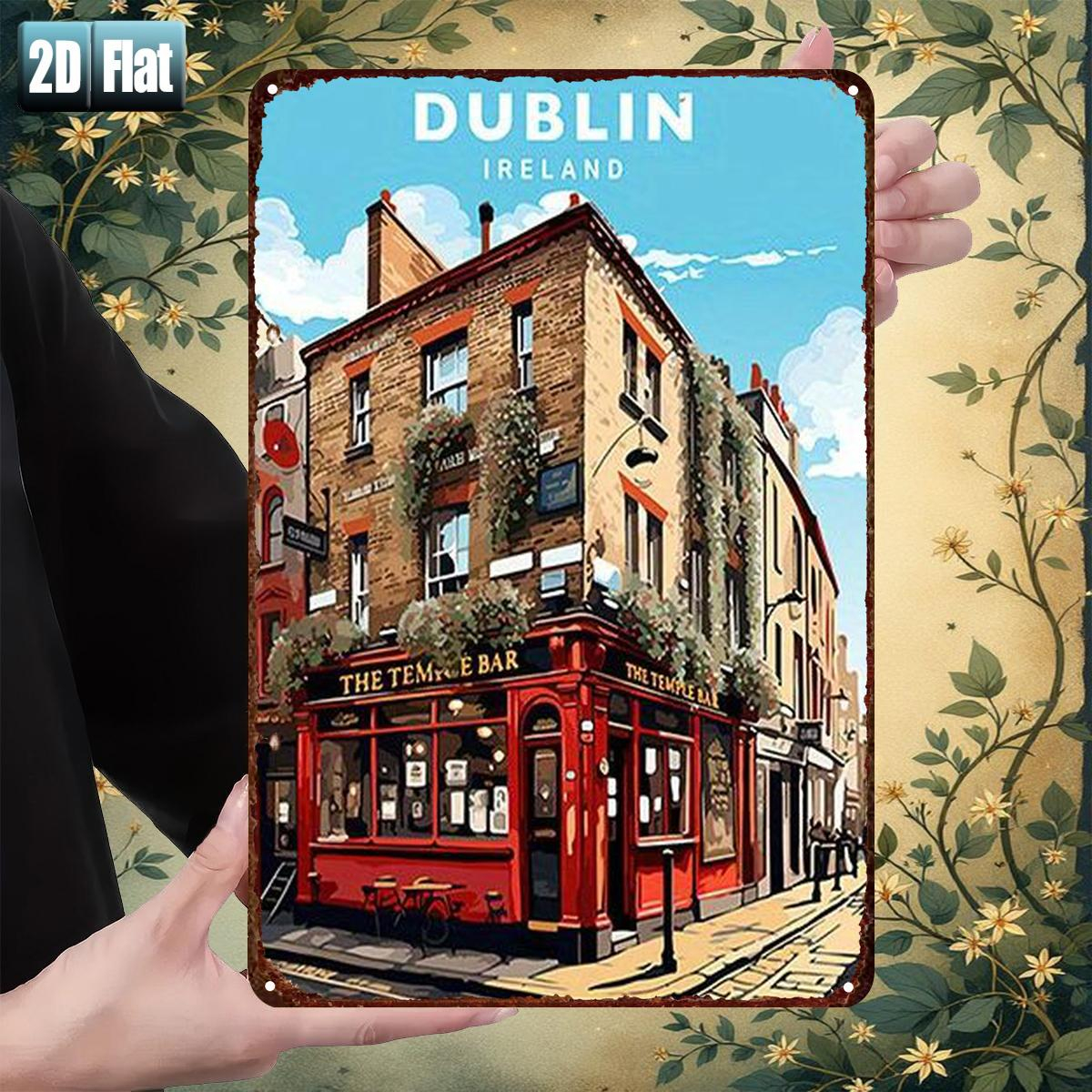Dublin Ireland Temple Bar Meta - Home Bar Accessories ulasan dan harga