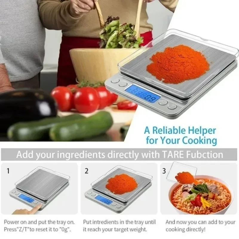 Digital Kitchen Scale Kitchen  - Bar Cart Gold ulasan dan harga