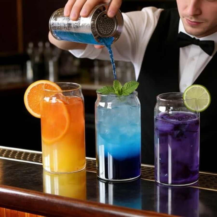 Drinking Glasses Set of 10, 17 - Highball Glass Set ulasan dan harga
