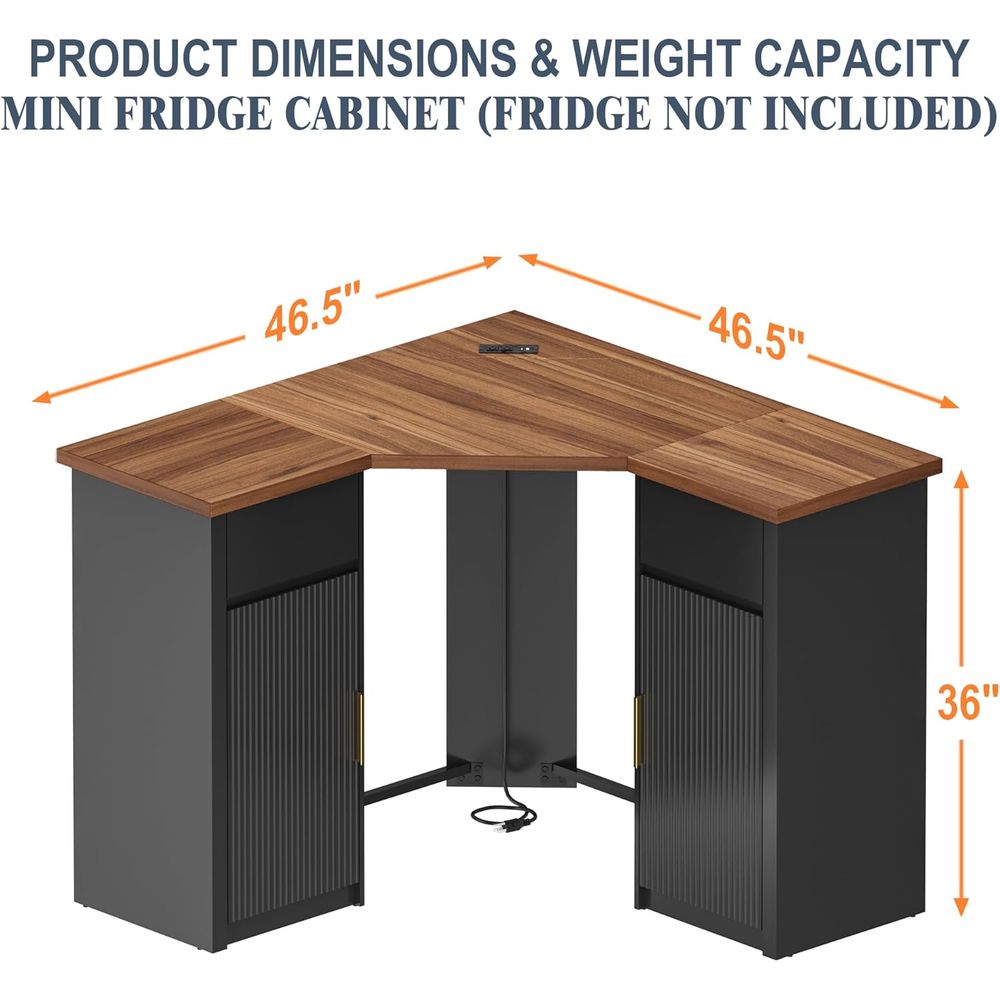 Ridged Space Bar Cabinet, Stor - Home Bar Setup ulasan dan harga