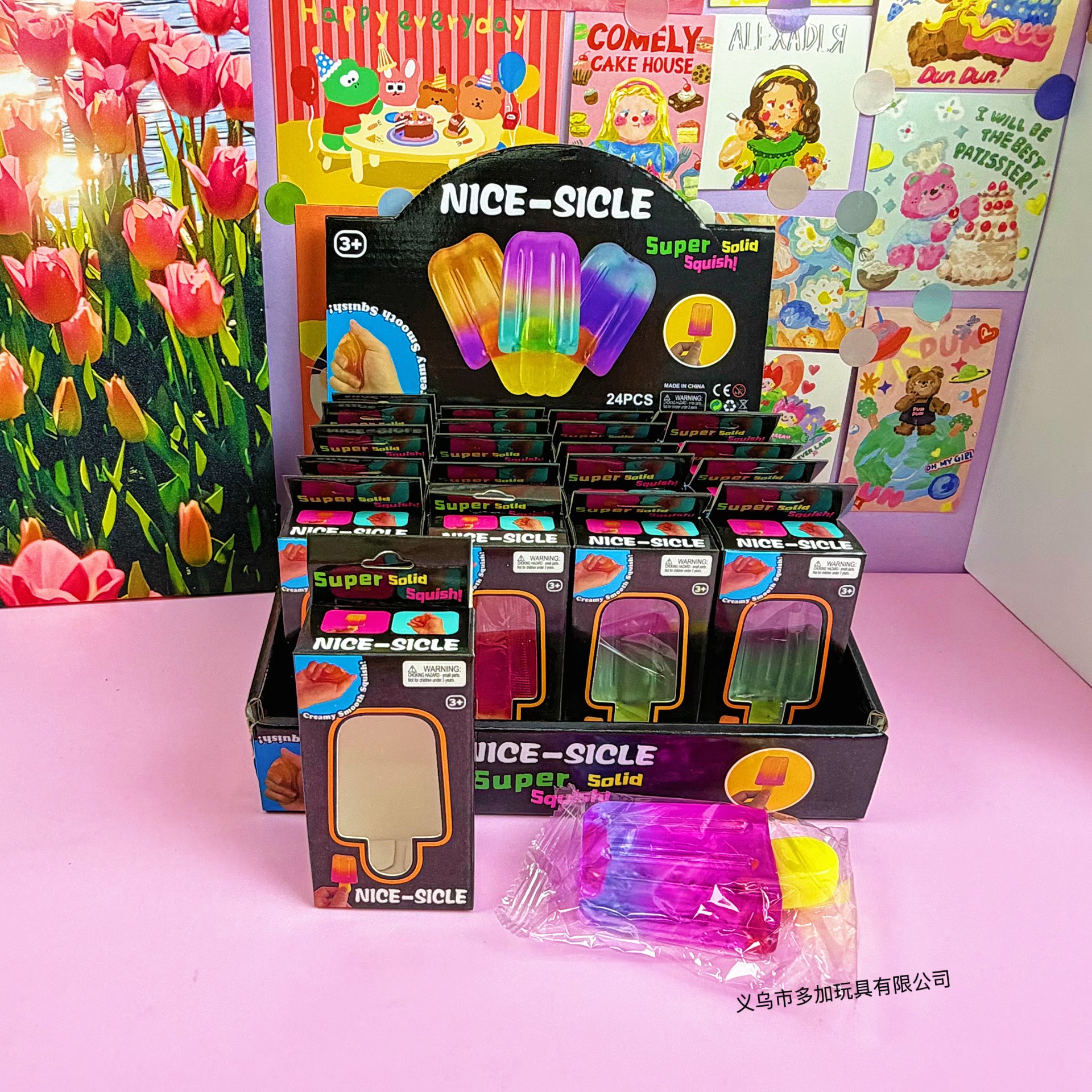 Hot Ice Cream Bar Squishy Toy  - Home Bar Set ulasan dan harga