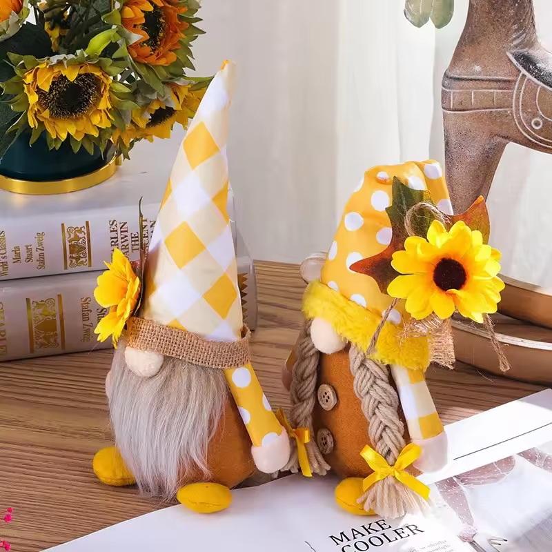 New Sunflower Farmhouse Gnome  - Home Bargains ulasan dan harga