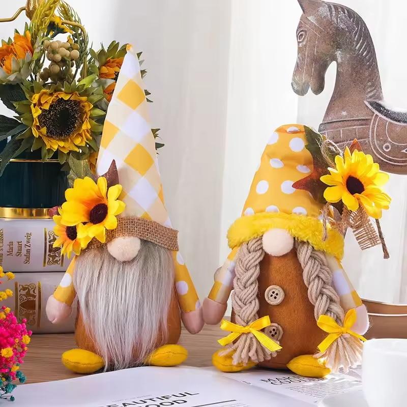 New Sunflower Farmhouse Gnome  - Home Bargains ulasan dan harga