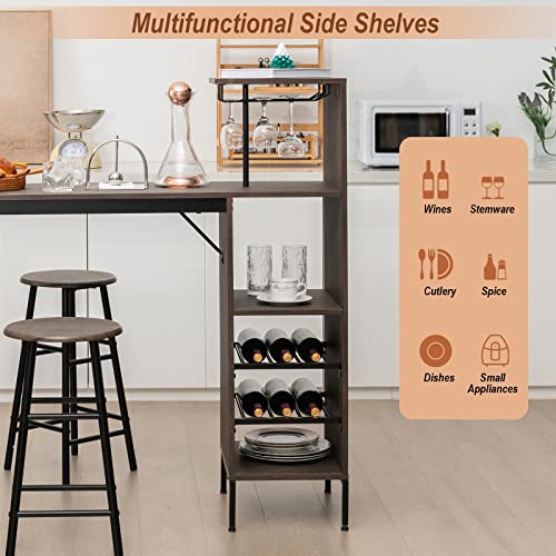 3-Piece Industrial Bar Set: Br - Home Bar And Counter ulasan dan harga