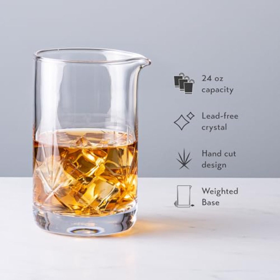 Cocktail Mixing Glass, Old Fas - Old Fashioned Glass ulasan dan harga